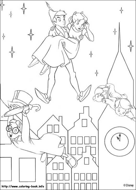 Peter Pan coloring picture